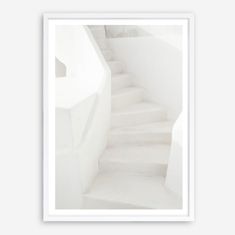 Shop Grecian Stairs Photo Art Print a coastal themed photography wall art print from The Print Emporium wall artwork collection - Buy Australian made fine art poster and framed prints for the home and your interior decor, TPE-1332-AP
