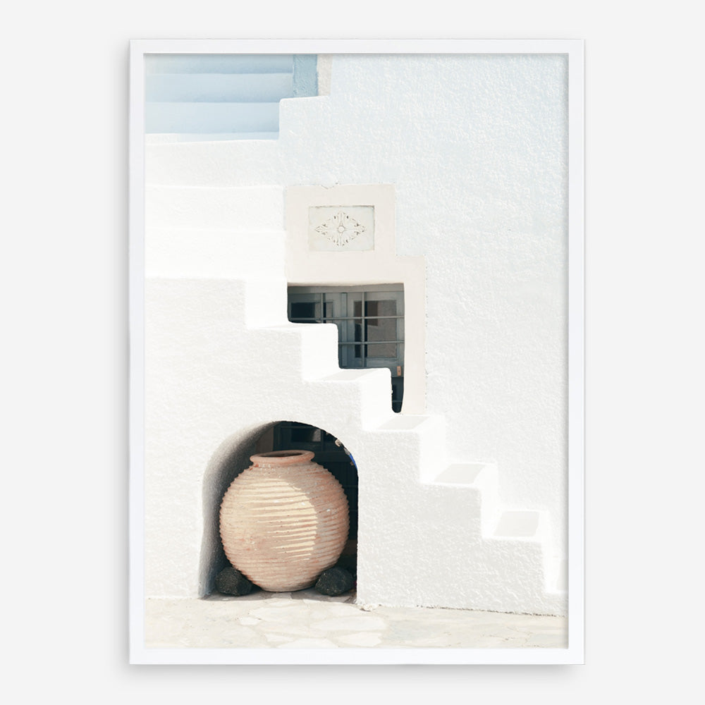 Shop Grecian Vase Photo Art Print a coastal themed photography wall art print from The Print Emporium wall artwork collection - Buy Australian made fine art poster and framed prints for the home and your interior decor, TPE-1305-AP