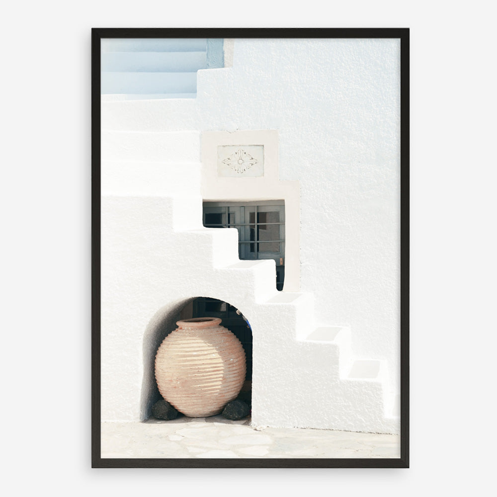 Shop Grecian Vase Photo Art Print a coastal themed photography wall art print from The Print Emporium wall artwork collection - Buy Australian made fine art poster and framed prints for the home and your interior decor, TPE-1305-AP