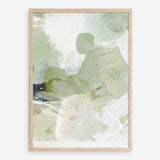 Shop Green 3 Art Print a painted abstract themed wall art print from The Print Emporium wall artwork collection - Buy Australian made fine art painting style poster and framed prints for the home and your interior decor room, TPE-DH-055-AP