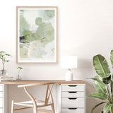 Shop Green 3 Art Print a painted abstract themed wall art print from The Print Emporium wall artwork collection - Buy Australian made fine art painting style poster and framed prints for the home and your interior decor room, TPE-DH-055-AP