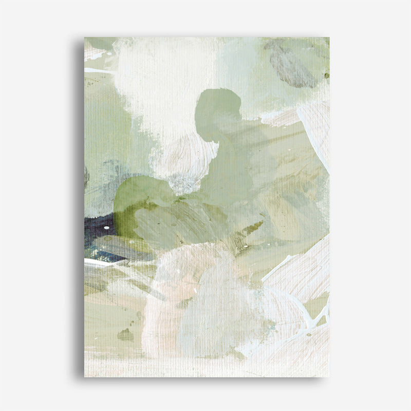 Shop Green 3 Canvas Print a painted abstract themed framed canvas wall art print from The Print Emporium artwork collection - Buy Australian made fine art painting style stretched canvas prints for the home and your interior decor space, TPE-DH-055-CA-35X46-NF