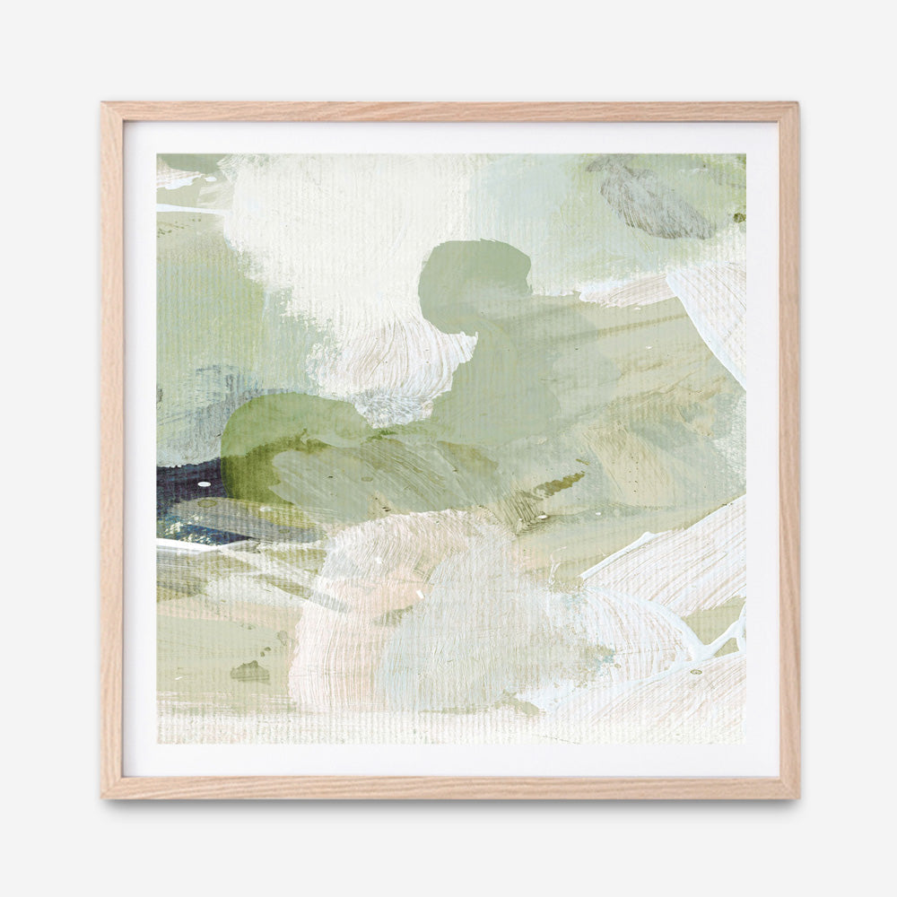 Shop Green 3 (Square) Art Print a painted abstract themed wall art print from The Print Emporium wall artwork collection - Buy Australian made fine art painting style poster and framed prints for the home and your interior decor room, TPE-DH-280-AP