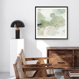 Shop Green 3 (Square) Art Print a painted abstract themed wall art print from The Print Emporium wall artwork collection - Buy Australian made fine art painting style poster and framed prints for the home and your interior decor room, TPE-DH-280-AP