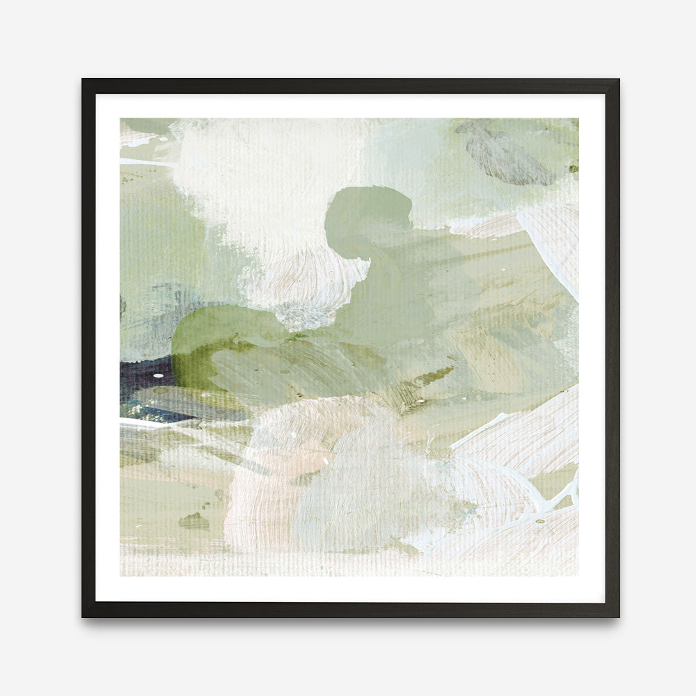 Shop Green 3 (Square) Art Print a painted abstract themed wall art print from The Print Emporium wall artwork collection - Buy Australian made fine art painting style poster and framed prints for the home and your interior decor room, TPE-DH-280-AP
