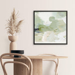 Shop Green 3 (Square) Art Print a painted abstract themed wall art print from The Print Emporium wall artwork collection - Buy Australian made fine art painting style poster and framed prints for the home and your interior decor room, TPE-DH-280-AP