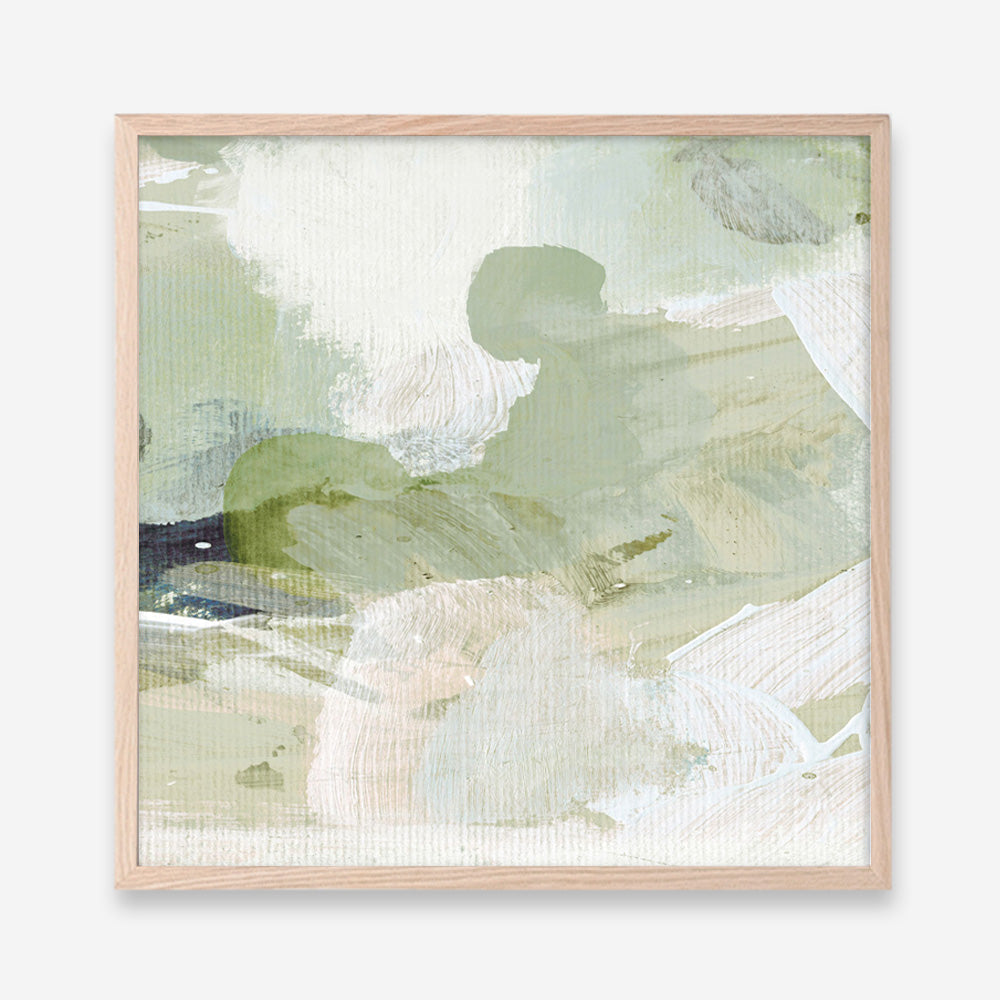 Shop Green 3 (Square) Art Print a painted abstract themed wall art print from The Print Emporium wall artwork collection - Buy Australian made fine art painting style poster and framed prints for the home and your interior decor room, TPE-DH-280-AP