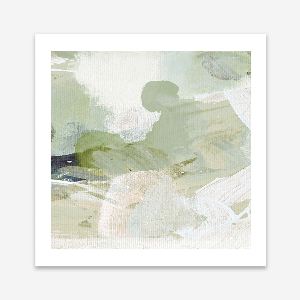 Shop Green 3 (Square) Art Print a painted abstract themed wall art print from The Print Emporium wall artwork collection - Buy Australian made fine art painting style poster and framed prints for the home and your interior decor room, TPE-DH-280-AP