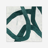 Shop Green Bow I (Square) Art Print a painted abstract themed wall art print from The Print Emporium wall artwork collection - Buy Australian made fine art painting style poster and framed prints for the home and your interior decor room, TPE-PC-PG703-AP
