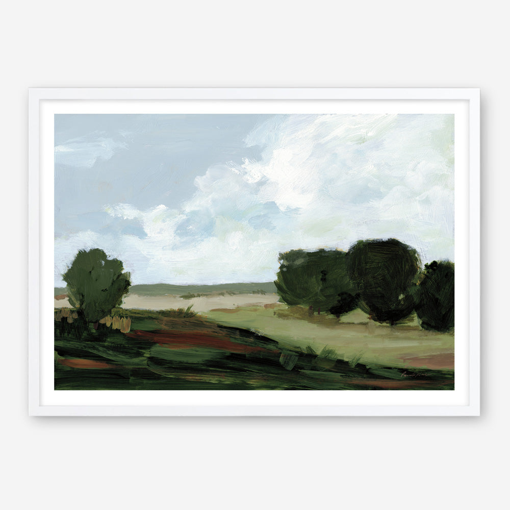 Shop Green Grove Art Print a painted abstract themed wall art print from The Print Emporium wall artwork collection - Buy Australian made fine art painting style poster and framed prints for the home and your interior decor room, TPE-WA-71508-AP