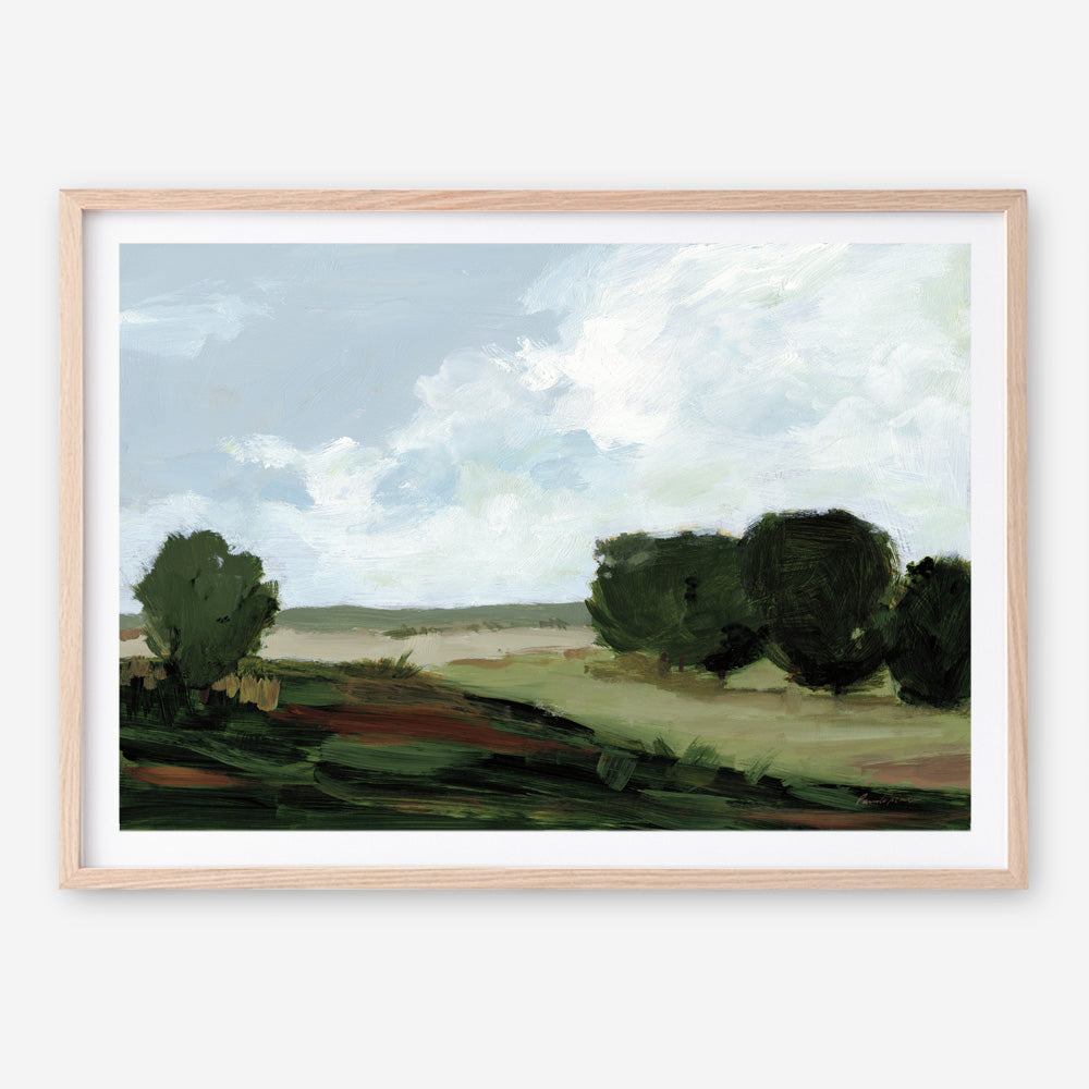 Shop Green Grove Art Print a painted abstract themed wall art print from The Print Emporium wall artwork collection - Buy Australian made fine art painting style poster and framed prints for the home and your interior decor room, TPE-WA-71508-AP