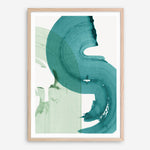 Shop Green Movement I Art Print a painted abstract themed wall art print from The Print Emporium wall artwork collection - Buy Australian made fine art painting style poster and framed prints for the home and your interior decor room, TPE-PC-PI463-AP