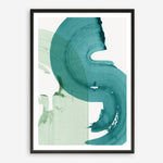 Shop Green Movement I Art Print a painted abstract themed wall art print from The Print Emporium wall artwork collection - Buy Australian made fine art painting style poster and framed prints for the home and your interior decor room, TPE-PC-PI463-AP