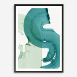 Shop Green Movement I Art Print a painted abstract themed wall art print from The Print Emporium wall artwork collection - Buy Australian made fine art painting style poster and framed prints for the home and your interior decor room, TPE-PC-PI463-AP