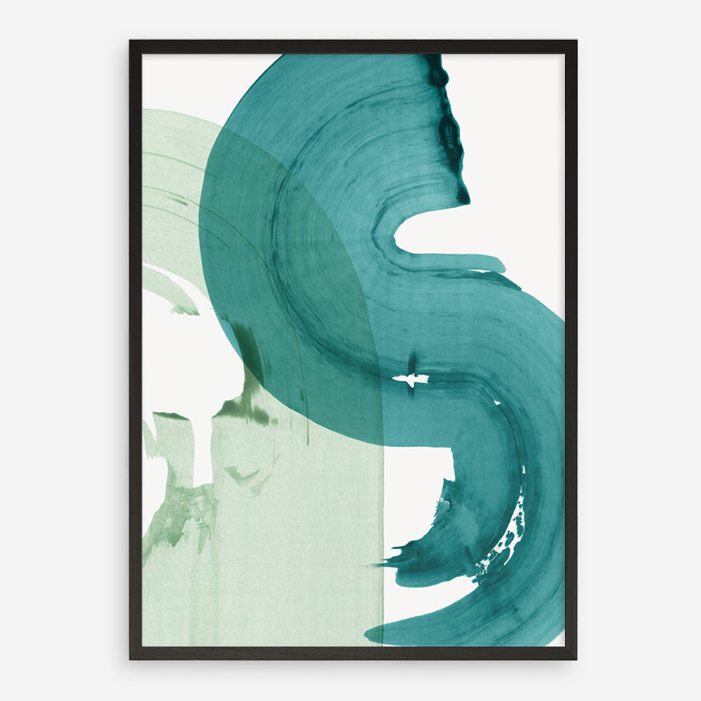 Shop Green Movement I Art Print a painted abstract themed wall art print from The Print Emporium wall artwork collection - Buy Australian made fine art painting style poster and framed prints for the home and your interior decor room, TPE-PC-PI463-AP