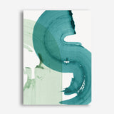 Shop Green Movement I Canvas Print a painted abstract themed framed canvas wall art print from The Print Emporium artwork collection - Buy Australian made fine art painting style stretched canvas prints for the home and your interior decor space, TPE-PC-PI463-CA-35X46-NF