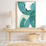 Shop Green Movement II Art Print a painted abstract themed wall art print from The Print Emporium wall artwork collection - Buy Australian made fine art painting style poster and framed prints for the home and your interior decor room, TPE-PC-PI464-AP