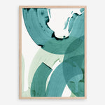 Shop Green Movement II Art Print a painted abstract themed wall art print from The Print Emporium wall artwork collection - Buy Australian made fine art painting style poster and framed prints for the home and your interior decor room, TPE-PC-PI464-AP