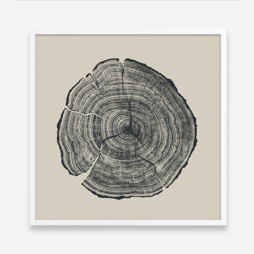 Shop Hand-Drawn Oak (Square) Art Print a painted abstract themed wall art print from The Print Emporium wall artwork collection - Buy Australian made fine art painting style poster and framed prints for the home and your interior decor room, TPE-DH-165-AP