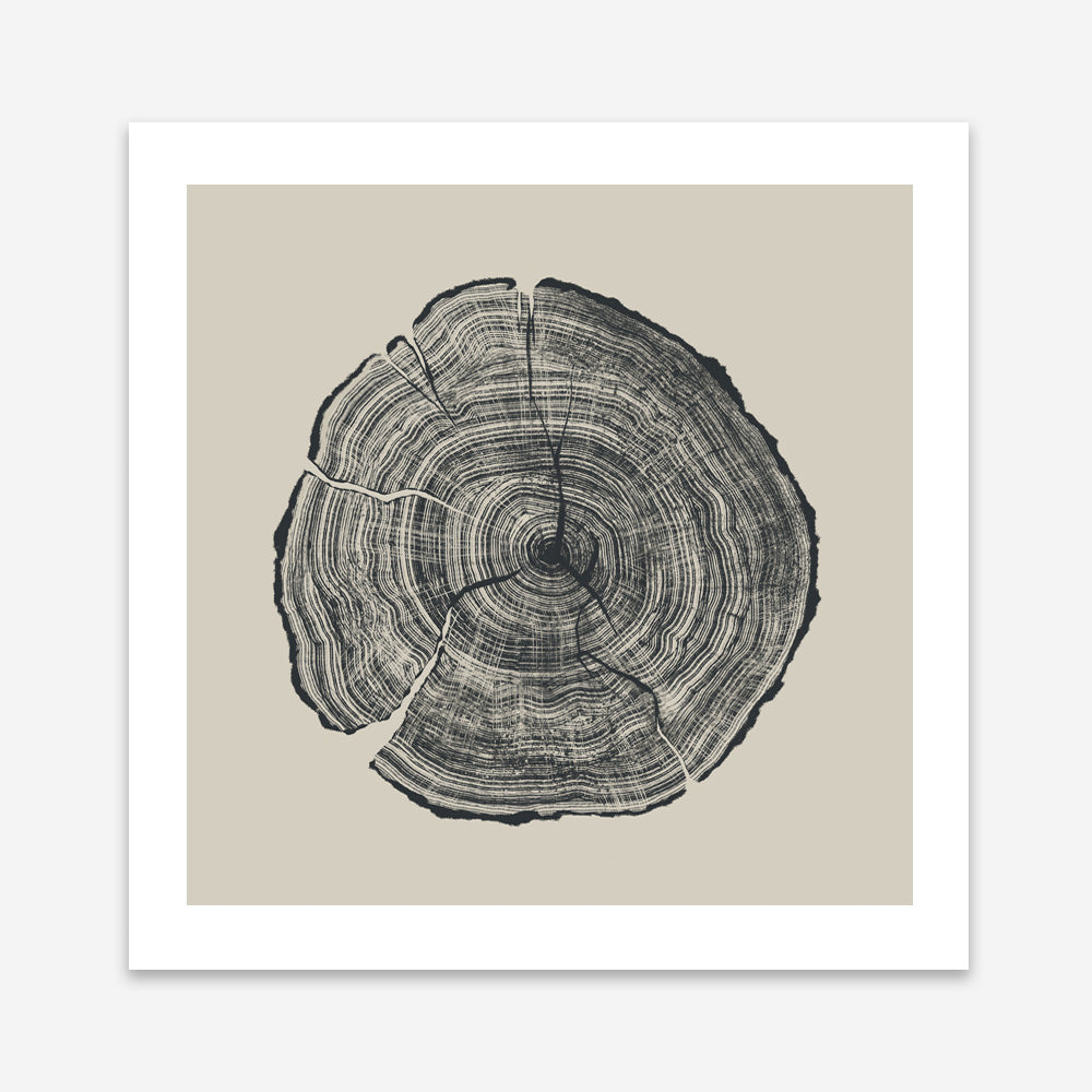 Shop Hand-Drawn Oak (Square) Art Print a painted abstract themed wall art print from The Print Emporium wall artwork collection - Buy Australian made fine art painting style poster and framed prints for the home and your interior decor room, TPE-DH-165-AP