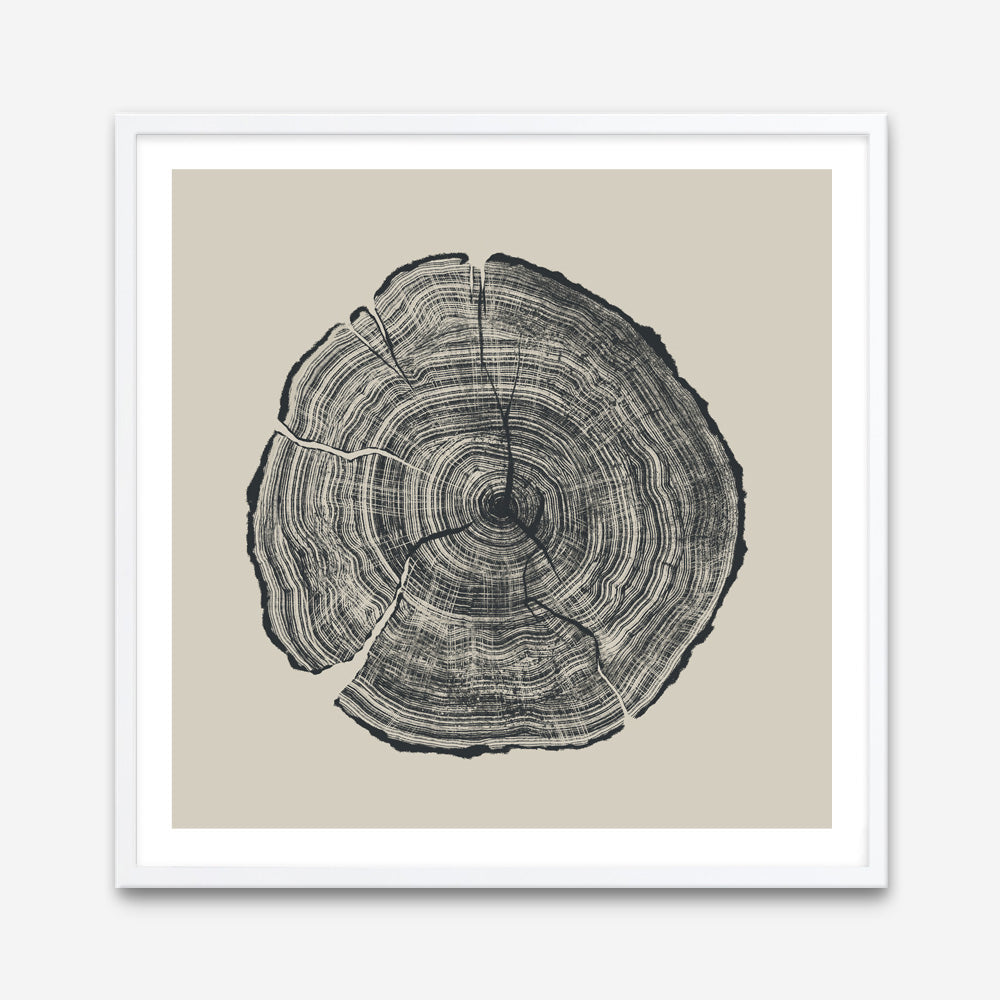 Shop Hand-Drawn Oak (Square) Art Print a painted abstract themed wall art print from The Print Emporium wall artwork collection - Buy Australian made fine art painting style poster and framed prints for the home and your interior decor room, TPE-DH-165-AP