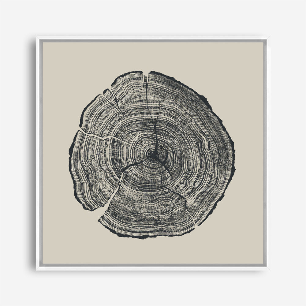 Shop Hand-Drawn Oak (Square) Canvas Print a painted abstract themed framed canvas wall art print from The Print Emporium artwork collection - Buy Australian made fine art painting style stretched canvas prints for the home and your interior decor space, TPE-DH-165-CA-40X40-NF
