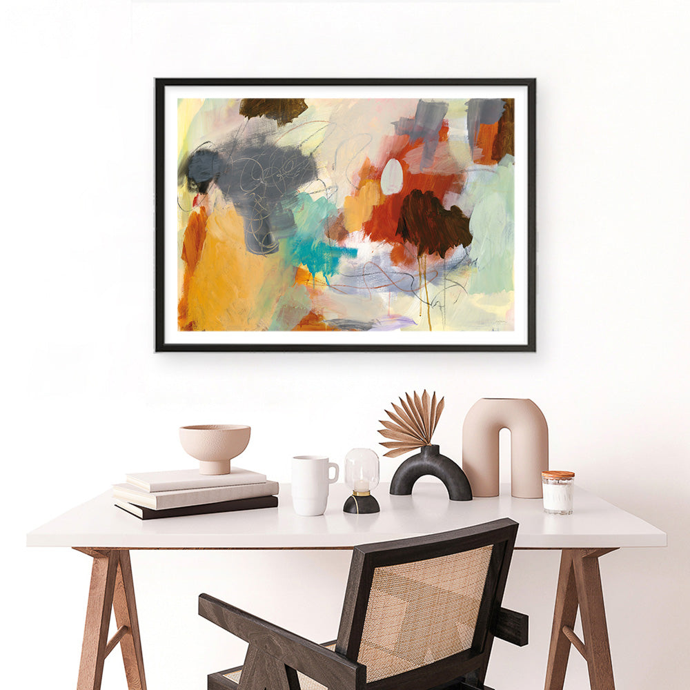 Shop Hardy I Art Print a painted abstract themed wall art print from The Print Emporium wall artwork collection - Buy Australian made fine art painting style poster and framed prints for the home and your interior decor room, TPE-WA-59501-AP