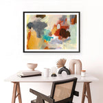 Shop Hardy I Art Print a painted abstract themed wall art print from The Print Emporium wall artwork collection - Buy Australian made fine art painting style poster and framed prints for the home and your interior decor room, TPE-WA-59501-AP