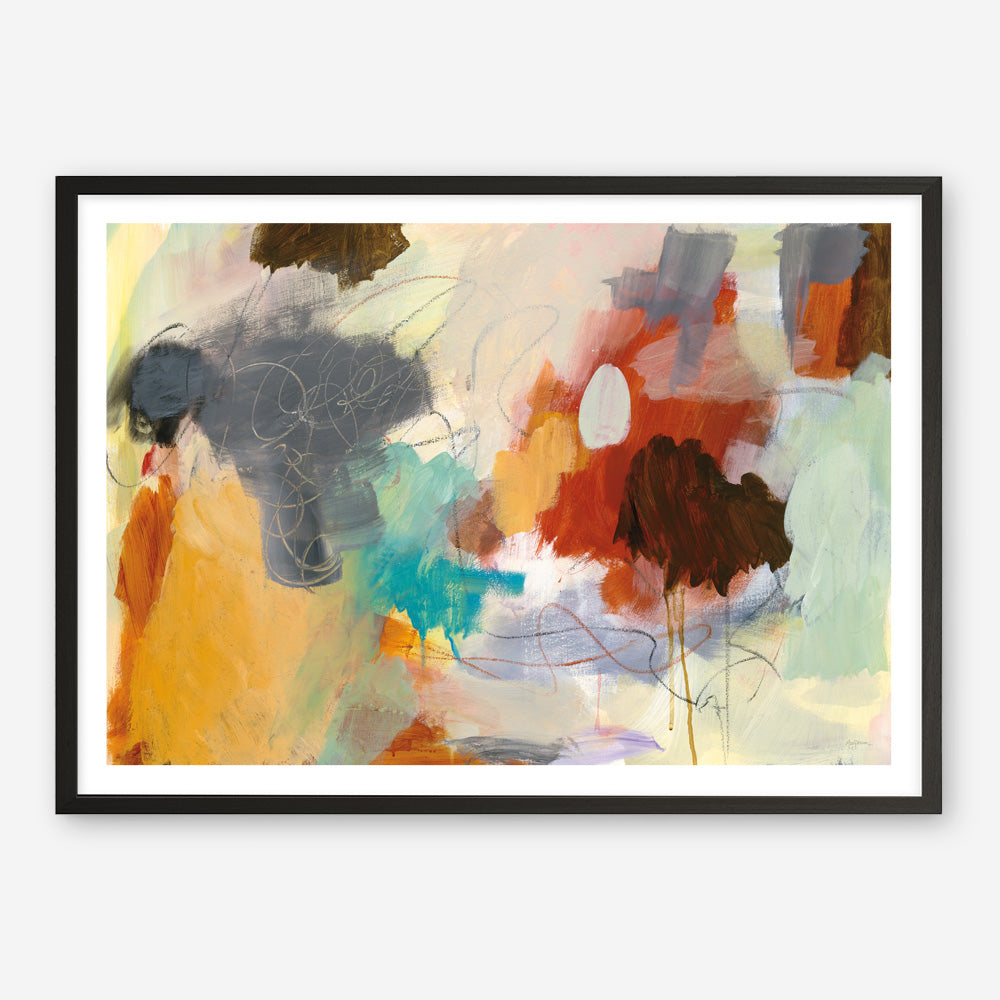 Shop Hardy I Art Print a painted abstract themed wall art print from The Print Emporium wall artwork collection - Buy Australian made fine art painting style poster and framed prints for the home and your interior decor room, TPE-WA-59501-AP