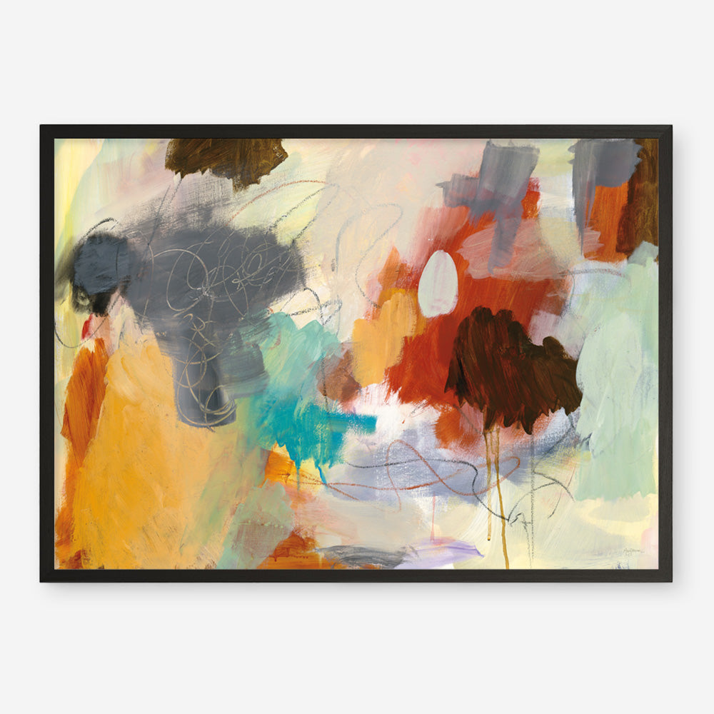 Shop Hardy I Art Print a painted abstract themed wall art print from The Print Emporium wall artwork collection - Buy Australian made fine art painting style poster and framed prints for the home and your interior decor room, TPE-WA-59501-AP