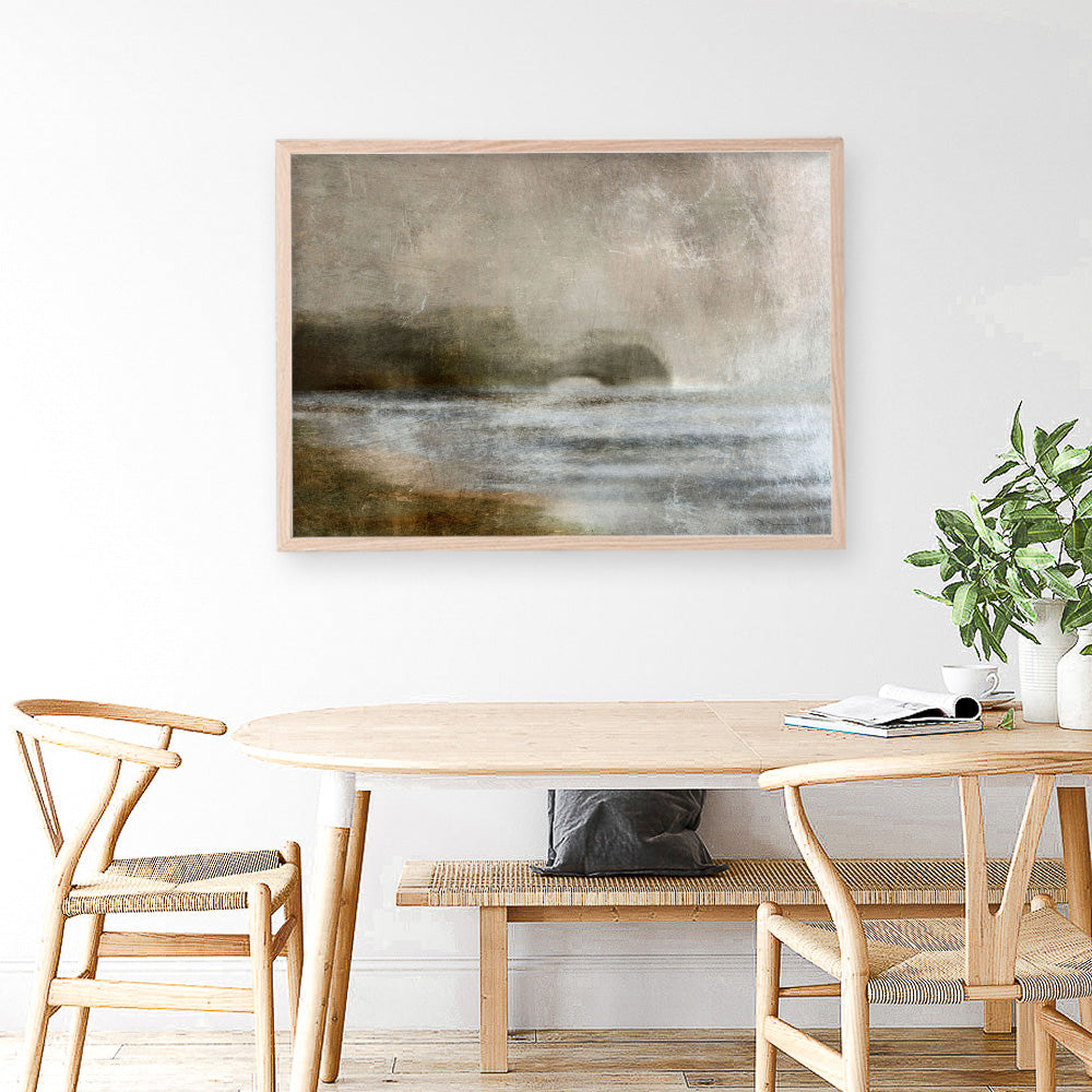 Shop Headland Art Print a painted abstract themed wall art print from The Print Emporium wall artwork collection - Buy Australian made fine art painting style poster and framed prints for the home and your interior decor room, TPE-DH-125-AP