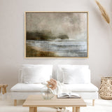 Shop Headland Canvas Print a painted abstract themed framed canvas wall art print from The Print Emporium artwork collection - Buy Australian made fine art painting style stretched canvas prints for the home and your interior decor space, TPE-DH-125-CA-35X46-NF