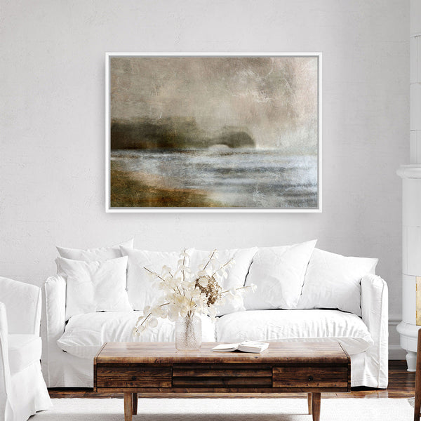 Shop Headland Canvas Print a painted abstract themed framed canvas wall art print from The Print Emporium artwork collection - Buy Australian made fine art painting style stretched canvas prints for the home and your interior decor space, TPE-DH-125-CA-35X46-NF