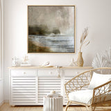 Shop Headland (Square) Canvas Print a painted abstract themed framed canvas wall art print from The Print Emporium artwork collection - Buy Australian made fine art painting style stretched canvas prints for the home and your interior decor space, TPE-DH-209-CA-40X40-NF