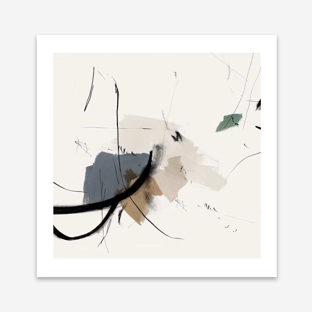 Shop Heavenly I (Square) Art Print a painted abstract themed wall art print from The Print Emporium wall artwork collection - Buy Australian made fine art painting style poster and framed prints for the home and your interior decor room, TPE-PC-PI510-AP