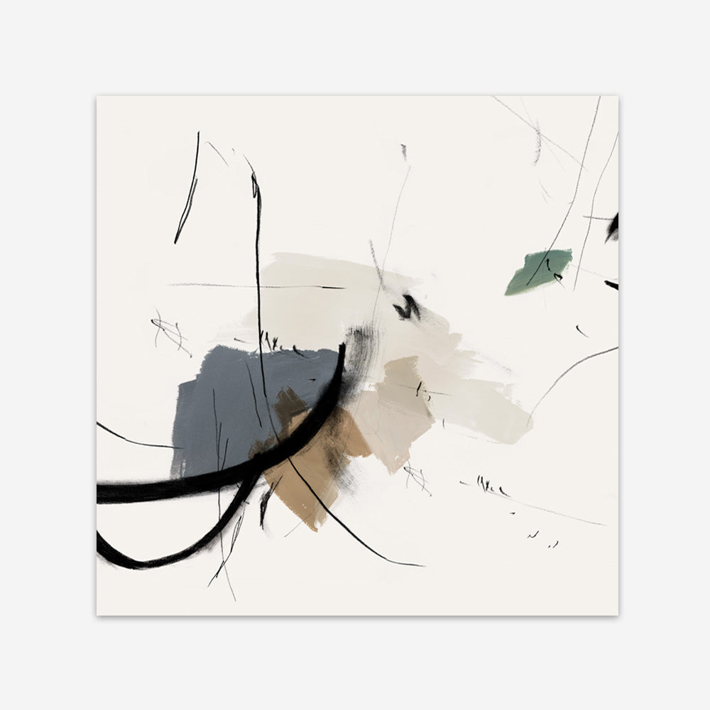 Shop Heavenly I (Square) Art Print a painted abstract themed wall art print from The Print Emporium wall artwork collection - Buy Australian made fine art painting style poster and framed prints for the home and your interior decor room, TPE-PC-PI510-AP