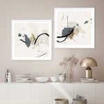 Shop Heavenly I (Square) Art Print a painted abstract themed wall art print from The Print Emporium wall artwork collection - Buy Australian made fine art painting style poster and framed prints for the home and your interior decor room, TPE-PC-PI510-AP