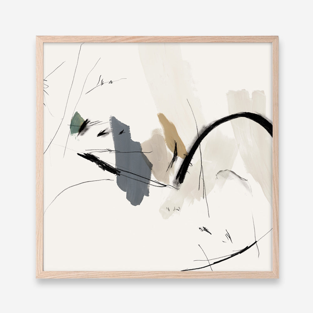 Shop Heavenly II (Square) Art Print a painted abstract themed wall art print from The Print Emporium wall artwork collection - Buy Australian made fine art painting style poster and framed prints for the home and your interior decor room, TPE-PC-PI511-AP