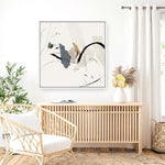 Shop Heavenly II (Square) Canvas Print a painted abstract themed framed canvas wall art print from The Print Emporium artwork collection - Buy Australian made fine art painting style stretched canvas prints for the home and your interior decor space, TPE-PC-PI511-CA-40X40-NF