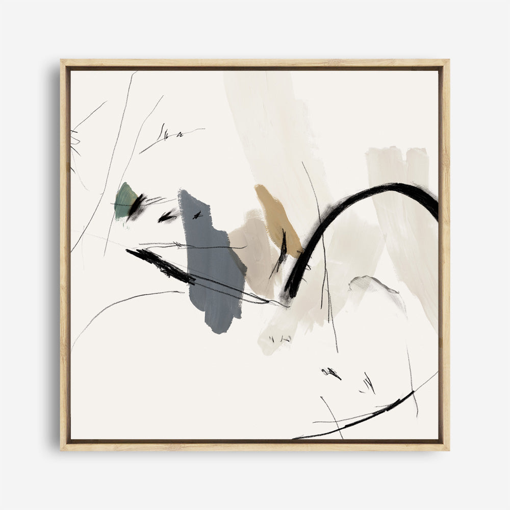 Shop Heavenly II (Square) Canvas Print a painted abstract themed framed canvas wall art print from The Print Emporium artwork collection - Buy Australian made fine art painting style stretched canvas prints for the home and your interior decor space, TPE-PC-PI511-CA-40X40-NF