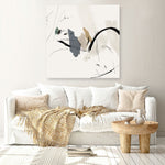 Shop Heavenly II (Square) Canvas Print a painted abstract themed framed canvas wall art print from The Print Emporium artwork collection - Buy Australian made fine art painting style stretched canvas prints for the home and your interior decor space, TPE-PC-PI511-CA-40X40-NF