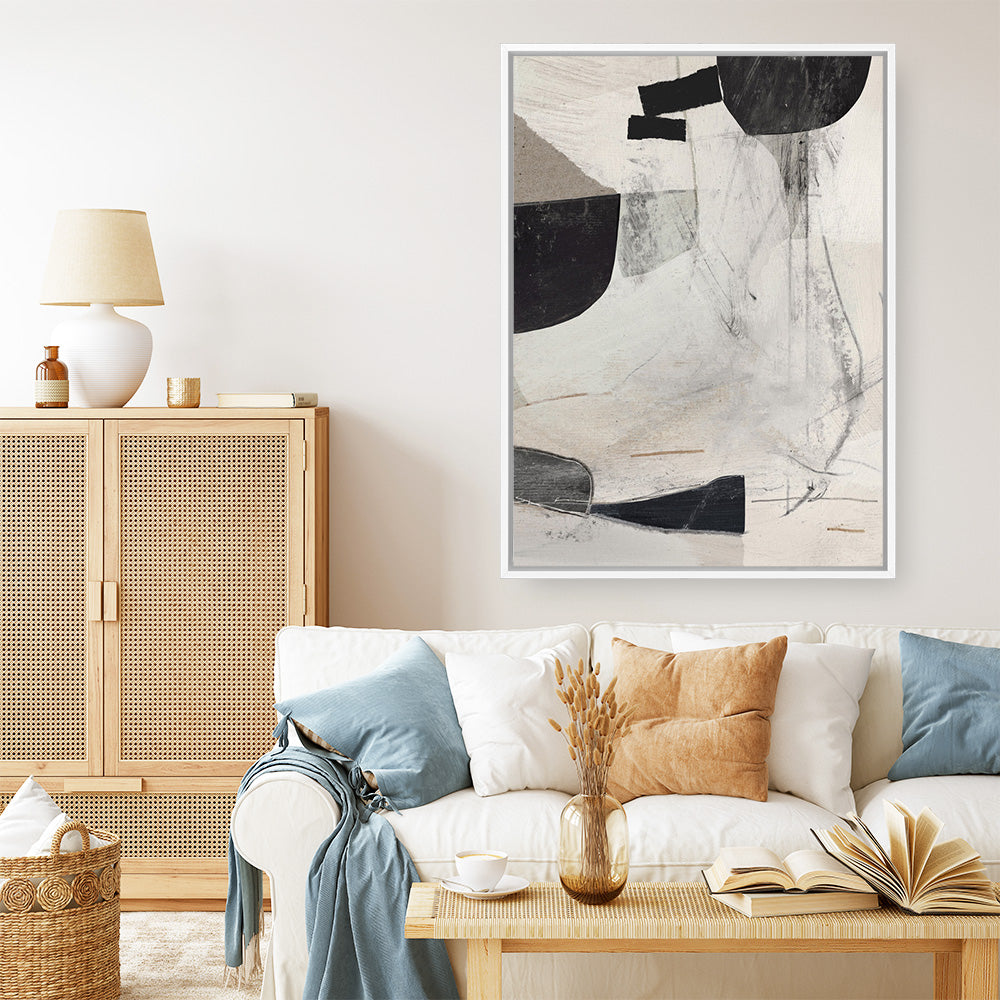Shop High 2 Canvas Print a painted abstract themed framed canvas wall art print from The Print Emporium artwork collection - Buy Australian made fine art painting style stretched canvas prints for the home and your interior decor space, TPE-DH-057-CA-35X46-NF