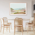 Shop Hills of Light I Art Print a painted abstract themed wall art print from The Print Emporium wall artwork collection - Buy Australian made fine art painting style poster and framed prints for the home and your interior decor room, TPE-PC-RF345-AP