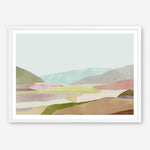 Shop Hills of Light I Art Print a painted abstract themed wall art print from The Print Emporium wall artwork collection - Buy Australian made fine art painting style poster and framed prints for the home and your interior decor room, TPE-PC-RF345-AP