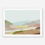 Shop Hills of Light I Art Print a painted abstract themed wall art print from The Print Emporium wall artwork collection - Buy Australian made fine art painting style poster and framed prints for the home and your interior decor room, TPE-PC-RF345-AP