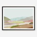 Shop Hills of Light I Art Print a painted abstract themed wall art print from The Print Emporium wall artwork collection - Buy Australian made fine art painting style poster and framed prints for the home and your interior decor room, TPE-PC-RF345-AP