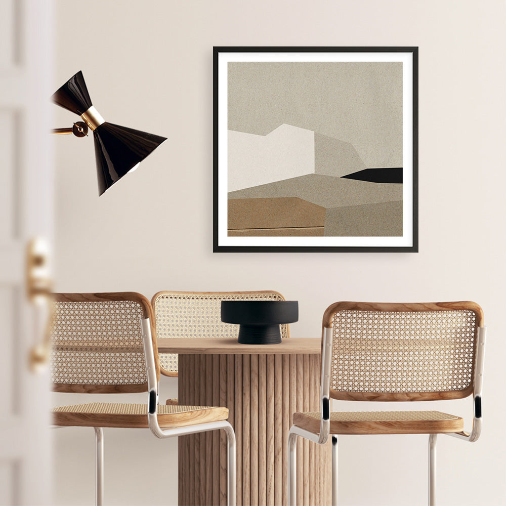 Shop Homeland (Square) Art Print a painted abstract themed wall art print from The Print Emporium wall artwork collection - Buy Australian made fine art painting style poster and framed prints for the home and your interior decor room, TPE-DH-210-AP