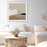 Shop Homeland (Square) Art Print a painted abstract themed wall art print from The Print Emporium wall artwork collection - Buy Australian made fine art painting style poster and framed prints for the home and your interior decor room, TPE-DH-210-AP