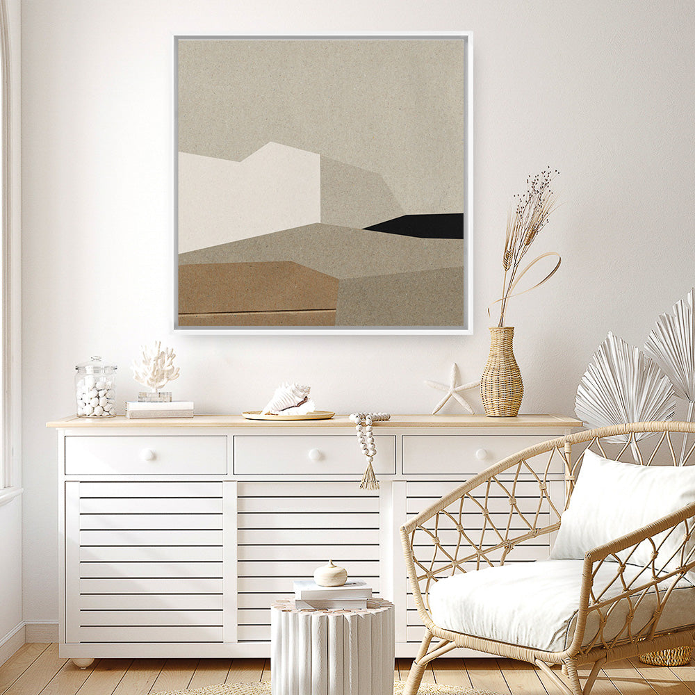 Shop Homeland (Square) Canvas Print a painted abstract themed framed canvas wall art print from The Print Emporium artwork collection - Buy Australian made fine art painting style stretched canvas prints for the home and your interior decor space, TPE-DH-210-CA-40X40-NF