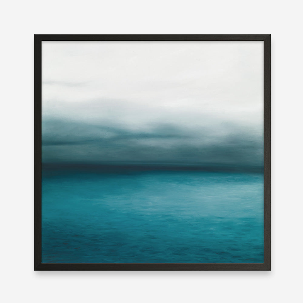 Shop Horizon (Square) Art Print a coastal themed painted wall art print from The Print Emporium wall artwork collection - Buy Australian made fine art painting style poster and framed prints for the home and your interior decor room, TPE-069-AP